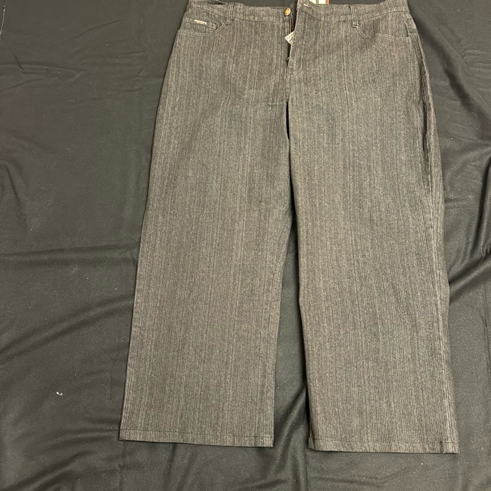 Plus size Simon Chang denim pants